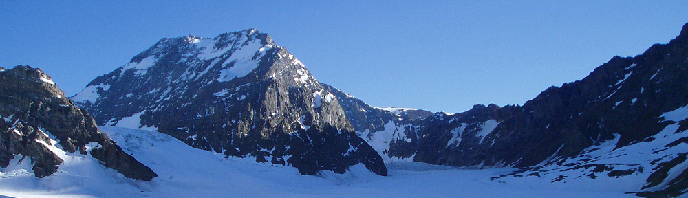 Glaciar Juncal Sur.