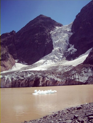 Glaciar Colgante